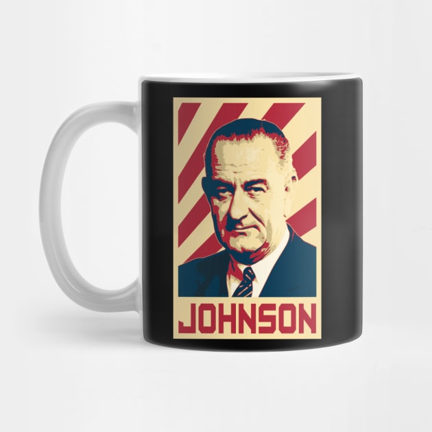 Lyndon B Johnson by Nerd_art